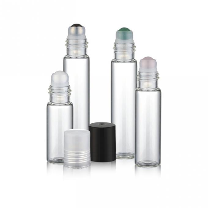 8ml Essential Oil Roller Bottles , Rollerball Perfume Bottle High Durability