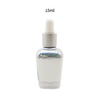Electroplated Small Airtight Essential Oil Dropper Bottles Vials 15ml 20ml 30ml