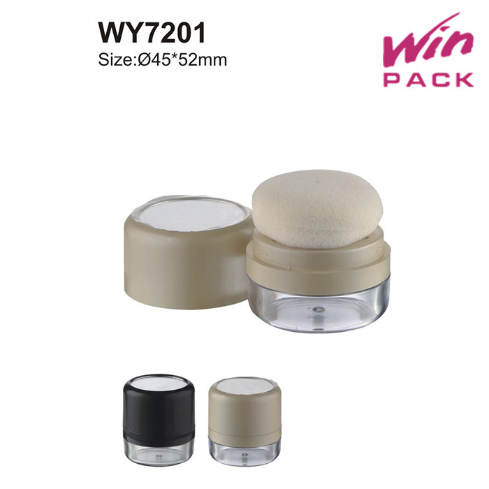 Sponge Type Face Powder Foundation Compact , Pressed Powder Container