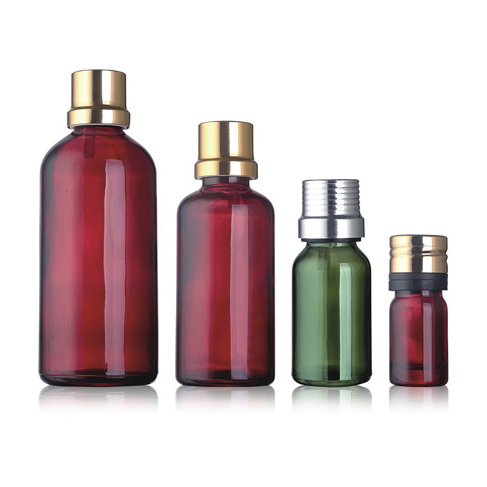 15ml Glass Oil Containers , Skin Care Essential Oil Vials With Silk