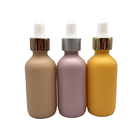 Opaque Matte 60ml Serum Perfume Bottle With Dropper ISO20001