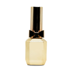 ISO20001 SGS Gold Plated 8ml Nail Polish With Bow On Bottle