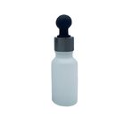 Frosted Matte Skincare Serums Cosmetic Dropper Bottles BPA Free