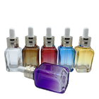Square Essential Oil Cosmetic Dropper Bottles 10ml 30ml TDS SGS