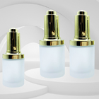 Cosmetic Reusable Perfume Frosted Glass Dropper Bottles 30ml 60ml