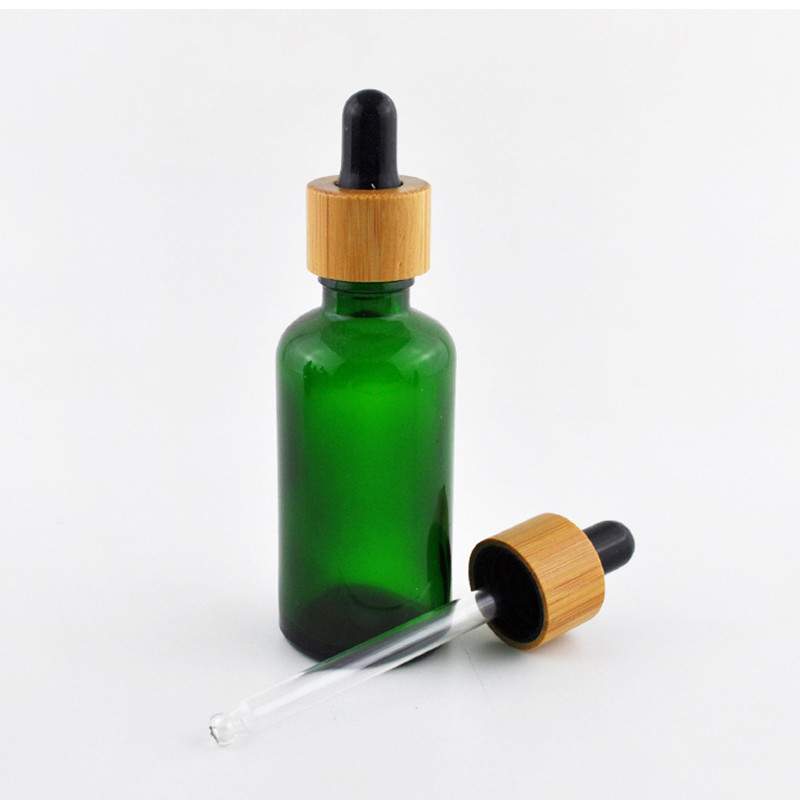 50ml 60ml 100ml Amber Glass Dropper Bottle Green Tincture Bottles Recyclable